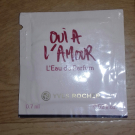 Swatch de Juju52 : Oui à l'Amour L'Eau de Parfum, Yves Rocher