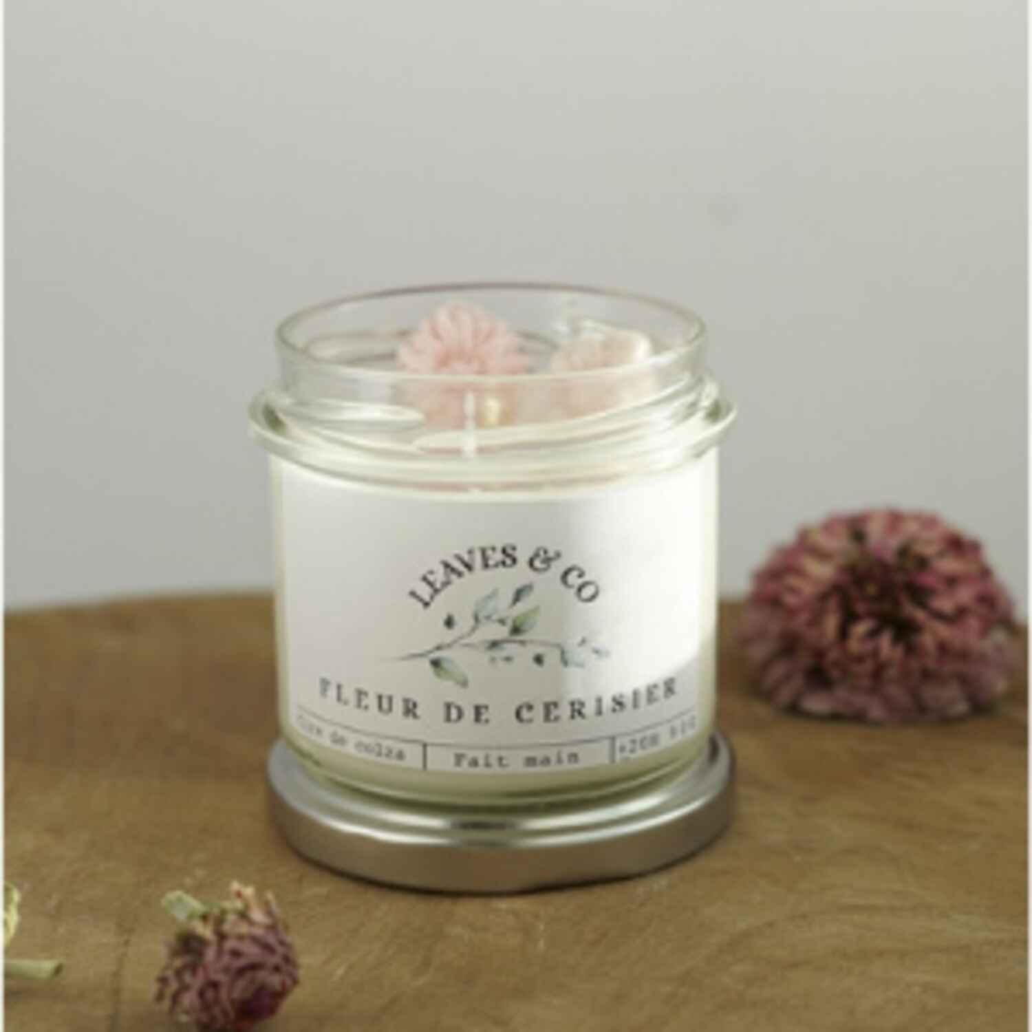Fleur de Cerisier - Bougie Couvercle, Leaves and Co - Infos et avis