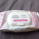 Swatch de Littleflower : Lingettes Démaquillantes au Lait Micellaire, Corine de Farme