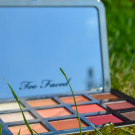 Swatch de Clairousha : Just Peachy Matte - Palette de fards à paupières, Too Faced