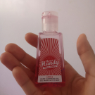 Swatch de Minette34 : Gel mains nettoyant, Merci Handy