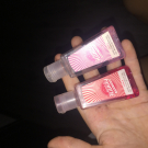 Swatch de loane lima : Gel mains nettoyant, Merci Handy