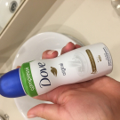 Swatch de Lina_bklk : Déodorant Talc Soft Compressé, Dove