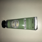 Swatch de Dihyaa7 : Crème Mains à Croquer Amande, L'Occitane