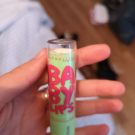 Swatch de Irene.qln : Baby Lips Baume à Lèvres Teinté, Maybelline New York