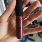 Swatch de Irene.qln : Soft matte lip cream, NYX