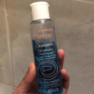 Swatch de Beauty Addict : Cleanance Gel nettoyant, Avène