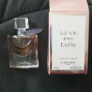 Swatch de Nanush : La Vie est Belle Eau de parfum, Lancôme