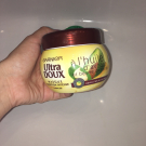 Swatch de Nanush : Masque Nutrition Intense Huile d'Avocat et Beurre de Karité Ultra Doux, Garnier