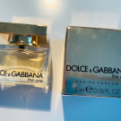 Swatch de Nanush : The One Eau de Parfum, Dolce&Gabbana