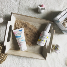 Swatch de little_audrey_beauty : Crème Solaire Visage Spf 50, MIMITIKA