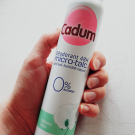 Swatch de Sof_Sof : Déodorant Micro Talc, Cadum