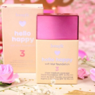 Swatch de Celie.drd : Hello Happy - Fond de teint liquide, Benefit Cosmetics