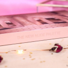 Swatch de Celie.drd : The New Nude Palette - Palette de fards à paupières, Huda Beauty