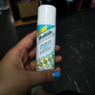 Swatch de Missbeautypassion : Shampoing Sec Original, Batiste