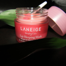 Swatch de Beauty_Wonderland : Lip Sleeping Mask, Laneige
