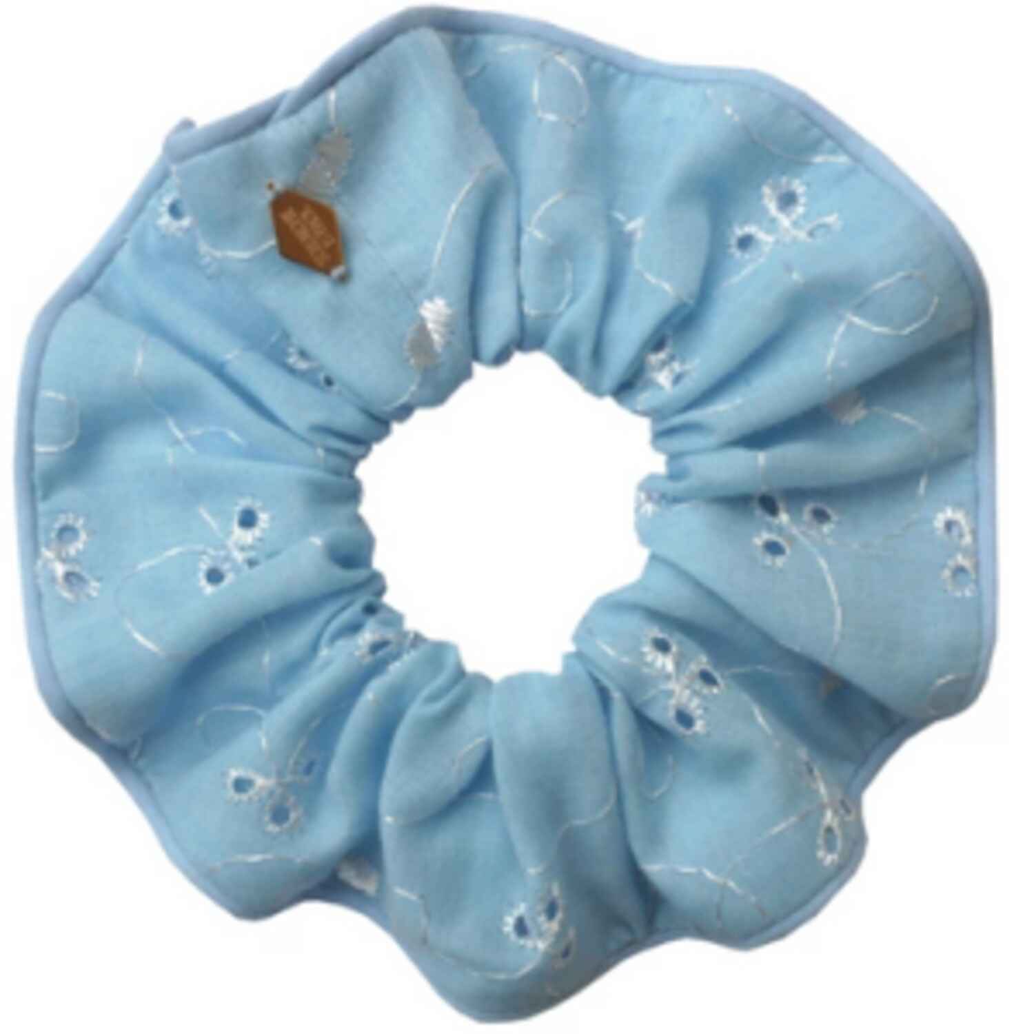 Chouchou bordé bleu, Scrunchie is back - Infos et avis
