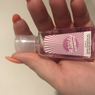 Swatch de Zazadu17 : Gel mains nettoyant, Merci Handy