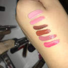 Swatch de Mnpss : Matte Liquid Lipstick, Kylie Cosmetics