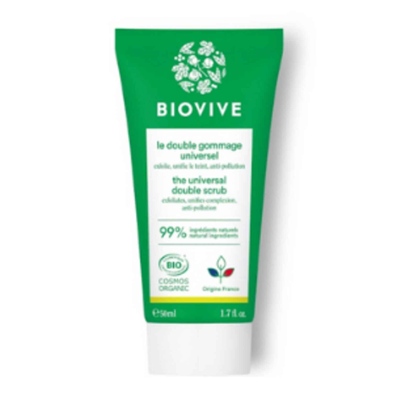 Le Double Gommage Universel, Biovive - Infos et avis