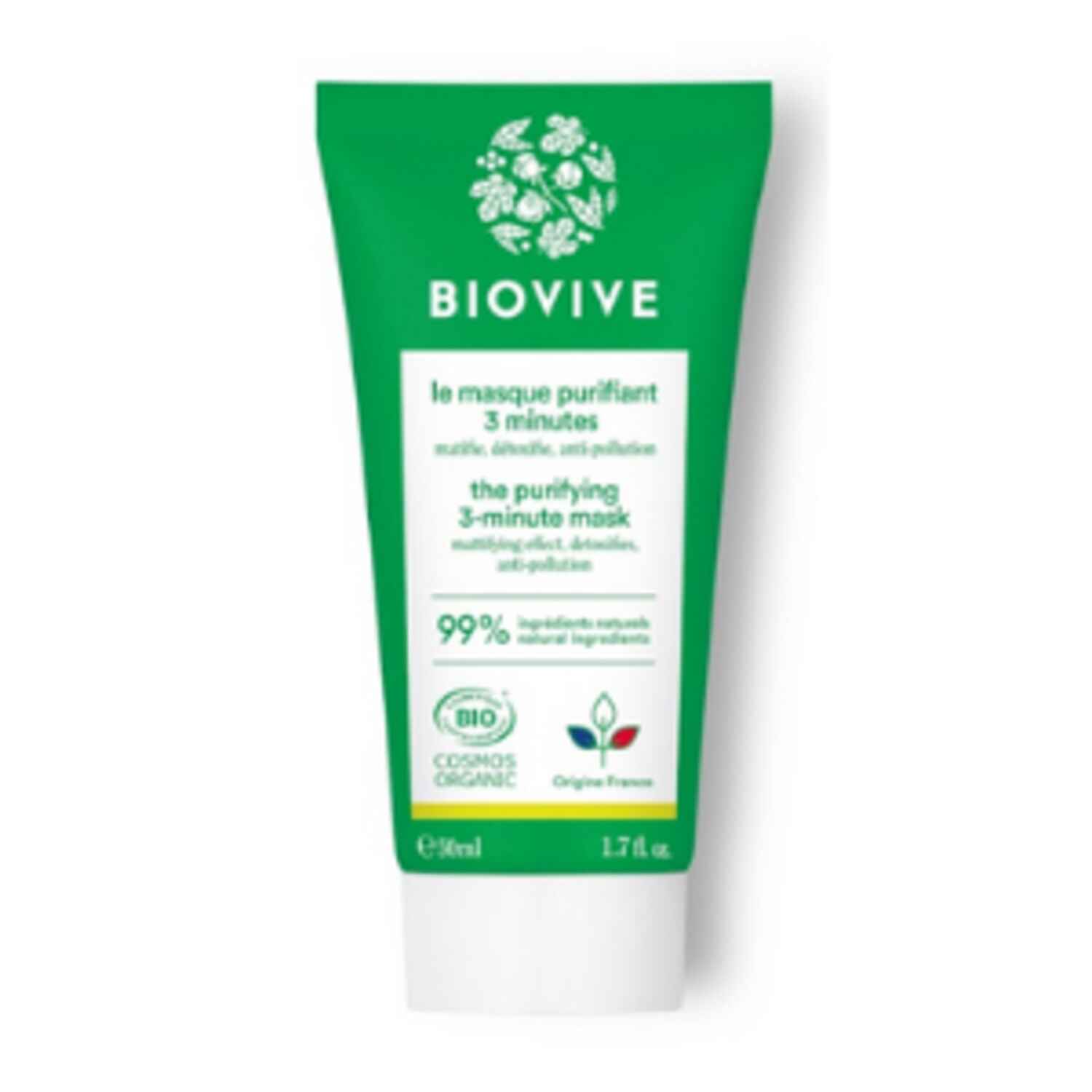 Le Masque Purifiant 3 Minutes, Biovive - Infos et avis