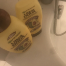 Swatch de Alhem93 : Masque Nutrition Intense Huile d'Avocat et Beurre de Karité Ultra Doux, Garnier