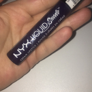 Swatch de perle09 : Liquid Suede Rouge à Lèvres Crème, NYX