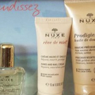 Swatch de Beauty Addict : Rêve de Miel - Crème mains et ongles -, Nuxe