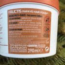 Swatch de Jenmag : Masque réparateur HAIR FOOD PAPAYE, Garnier Fructis