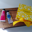 Swatch de Lilloouu : Crème Mains Karité, L'Occitane