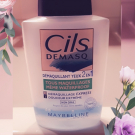 Swatch de Virginie40 : Cils Demasq 2 en 1 Waterproof, Maybelline New York