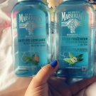 Swatch de Ludivinebeaute2019 : Fraîcheur detox Shampoing Infusé feuilles verveine et thé, Le Petit Marseillais