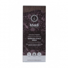 Swatch de Gribouille54 : Coloration végétale marron foncé brun, Khadi