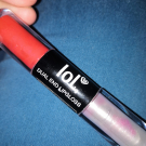 Swatch de HappyP : Dual end lipgloss, Lol