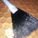 Swatch de HappyP : Pinceau éventail, Lol