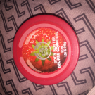 Swatch de iam.c : Beurre Corporel Fraise, The Body Shop