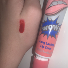 Swatch de Clara13 : Rouge à lèvres peel-off WOW, Romantic bear