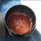 Swatch de Douceurapaillettes : Gommage Corporel British Rose, The Body Shop