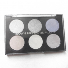 Swatch de Douceurapaillettes : Glow & highlights palette, Action