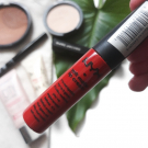 Swatch de Douceurapaillettes : Soft matte lip cream, NYX