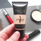 Swatch de Douceurapaillettes : Fond de teint fluide, Lovely Pop