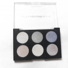 Swatch de Douceurapaillettes : Glow & highlights palette, Action