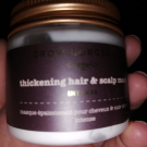 Swatch de Coeurcelyne : Thickening hair & scalp mask, Grow Gorgeous