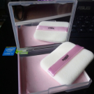 Swatch de morganne21 : Papier matifiant à la rose, Merci Handy