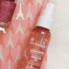 Swatch de Beauty Addict : Brume Vitaminée Pamplemousse Rose, Yves Rocher