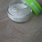 Swatch de slubiato : Gel crème zéro défaut - Sebo Végétal, Yves Rocher