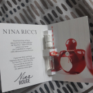 Swatch de slubiato : Nina Rouge, Nina Ricci