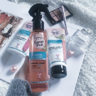 Swatch de Brin De Beaute : Shampoing Monoï et Huile de Macadamia Bio, Energie Fruit