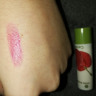 Swatch de Makeup.beauty.test : Baume Lèvres Cerise, Yves Rocher