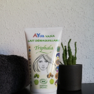 Swatch de Makeup.beauty.test : Lait démaquillant Triphala, Ayur-Vana